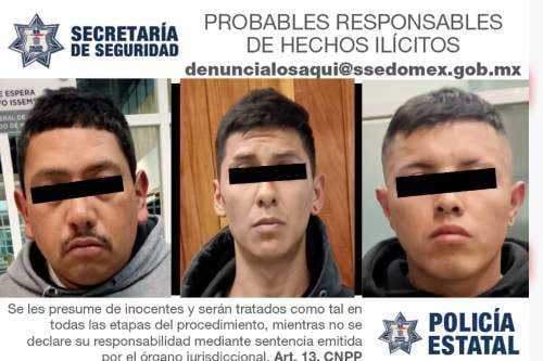Polcicías estatales frustran robo en refaccionaria de Toluca; hay dos detenidos